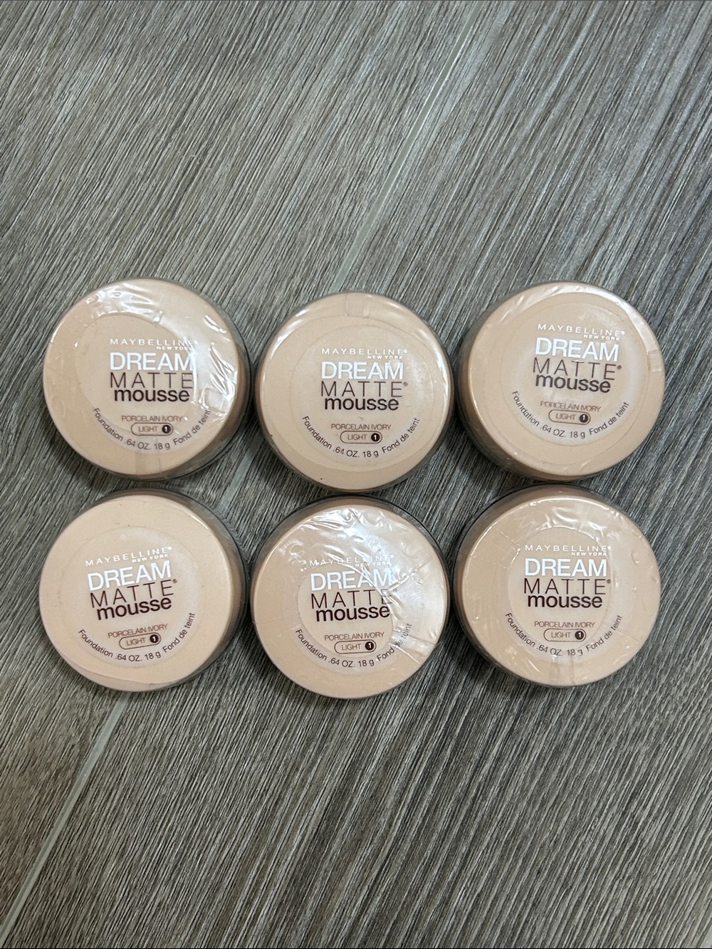 6X Maybelline Dream Matte Mousse Foundation - Porcelain Ivory 🦋 FIRM PRICE 🦋